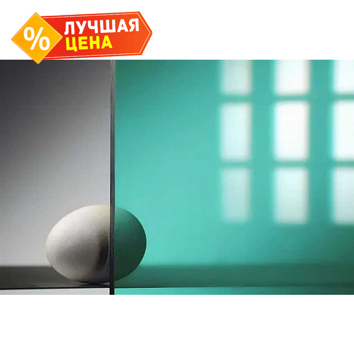 Монолитный поликарбонат 5 мм КИВИ зелёный 2050х3050 мм