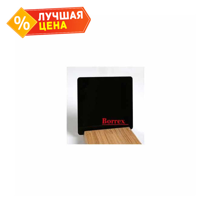 Монолитный поликарбонат 5 мм BORREX чёрный 2050х3050 мм